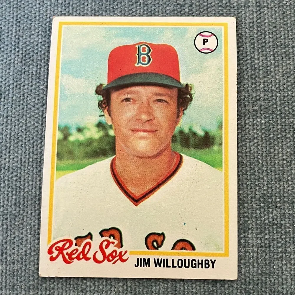 1978 Topps Boston Red Sox Baseball Card Trading Card